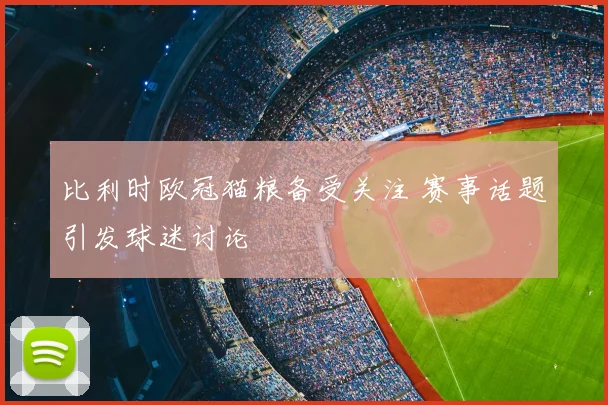 比利时欧冠猫粮备受关注 赛事话题引发球迷讨论