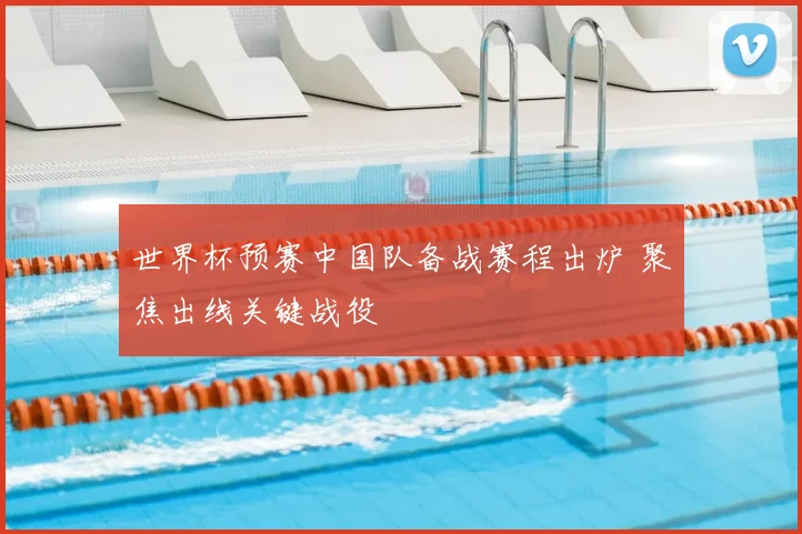 世界杯预赛中国队备战赛程出炉 聚焦出线关键战役